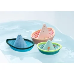 Lilliputiens 3 Barcos Flotantes De Neopreno Jungle - ^ Juguetes Para El Baño