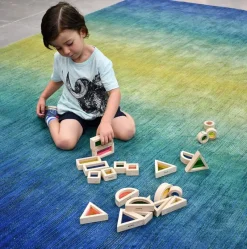 TickiT 24 Bloques Sensoriales Arcoiris - ^ Juegos Montessori