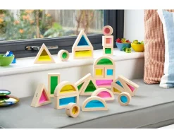 TickiT 24 Bloques Sensoriales Arcoiris - ^ Juegos Montessori