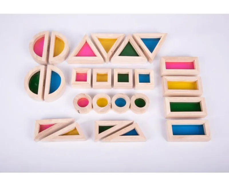 TickiT 24 Bloques Sensoriales Arcoiris - ^ Juegos Montessori