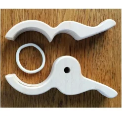 Speelbelovend 4 Pinzas Grandes De Madera - ^ Juegos Montessori
