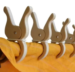 Speelbelovend 4 Pinzas Grandes De Madera - ^ Juegos Montessori