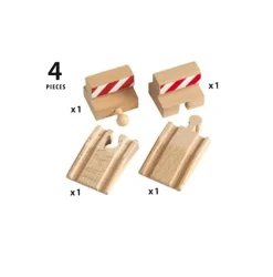 Brio 2 Rampas Y 2 Topes - ^ Rails Brio