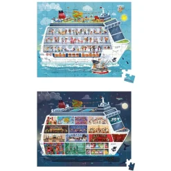 Janod 2 Rompecabezas De Crucero De 100 Y 200 Piezas - ^ Puzzles De 100 A 200 Piezas