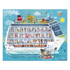 Janod 2 Rompecabezas De Crucero De 100 Y 200 Piezas - ^ Puzzles De 100 A 200 Piezas