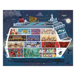 Janod 2 Rompecabezas De Crucero De 100 Y 200 Piezas - ^ Puzzles De 100 A 200 Piezas