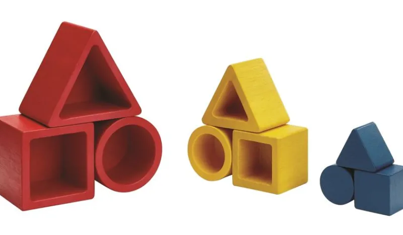 Plan Toys 3 Rompecabezas De Incrustacion De Formas - ^ Juegos Montessori