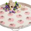 3 Sprouts Alfombra De Juego Elefante Rosa - ^ Alfombras De Juego