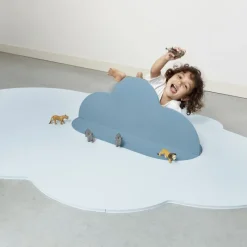 Quut Alfombra De Juego Nube Azul - ^ Alfombras De Juego