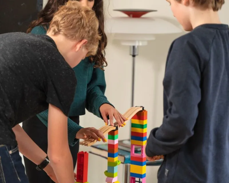 Toy2 Allround Large - 33 Conectores De Via - ^ Rails Brio