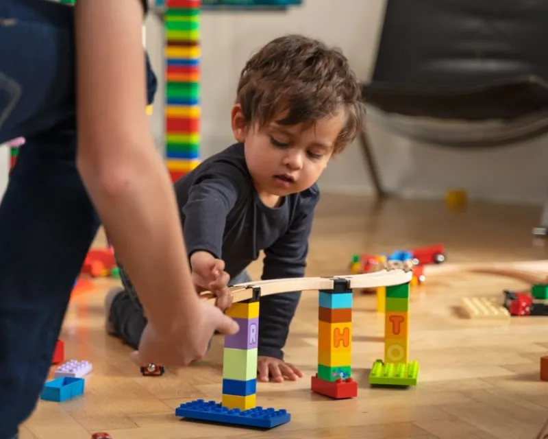 Toy2 Allround Large - 33 Conectores De Via - ^ Rails Brio