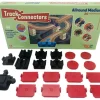 Toy2 Allround Medium - 20 Conectores De Via - ^ Rails Brio
