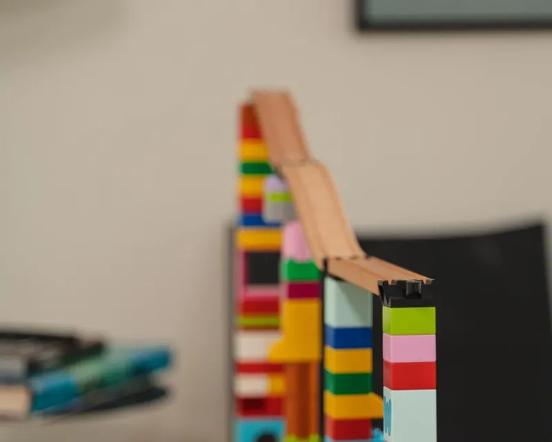 Toy2 Allround Medium - 20 Conectores De Via - ^ Rails Brio