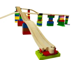 Toy2 Allround Medium - 20 Conectores De Via - ^ Rails Brio