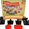 Toy2 Allround Small - 8 Conectores De Via - ^ Rails Brio