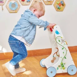 Le Toy Van Andador De Madera Con 10 Actividades - ^ Carros De Paseo