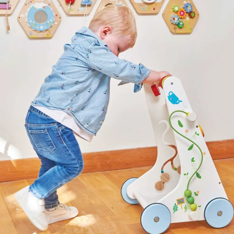 Le Toy Van Andador De Madera Con 10 Actividades - ^ Carros De Paseo