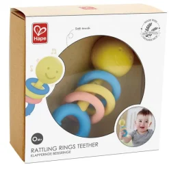 Hape Toys Anillos De Denticion Y Sonajero - ^ Cascabeles