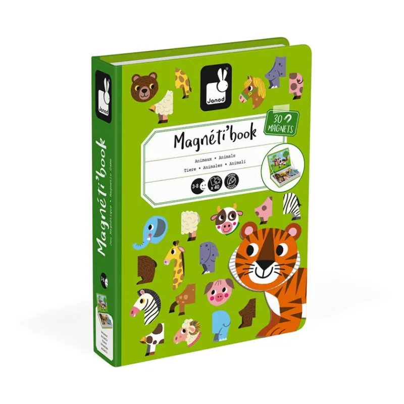 Janod Animales De Magneti'Book - ^ Imanes, Libros Magnéticos Y Juegos Magnéticos