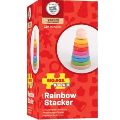 Bigjigs Toys Apilador De Arco Iris - ^ Bloques Y Juguetes Apilables