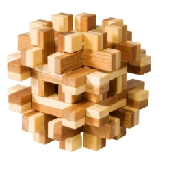 Fridolin Arquitectura De Rompecabezas De Bambu - ^ Puzzles Y Rompecabezas