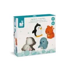 Janod Aspersores De Baño Para Animales Polares - ^ Juguetes Para El Baño