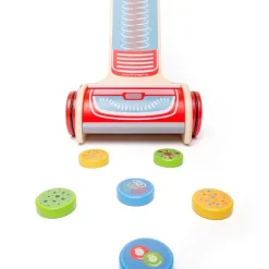 Bigjigs Toys Aspiradora De Juguete De Madera - ^ Limpieza, Tareas Domésticas, Costura...
