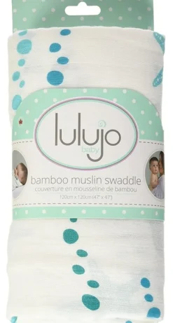 Lulujo Bamboo Long - Seaside - ^ Mantas Y Pañales