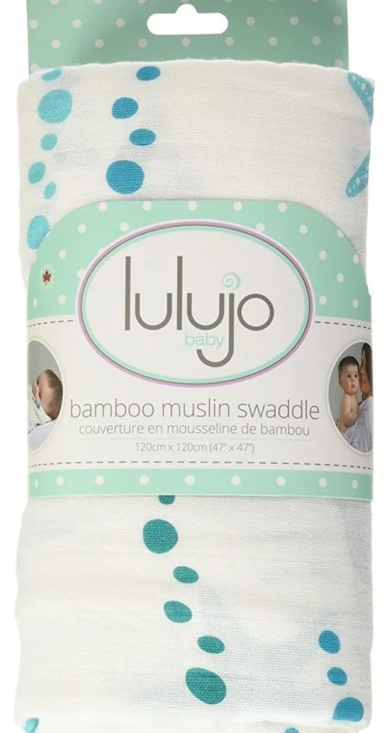 Lulujo Bamboo Long - Seaside - ^ Mantas Y Pañales