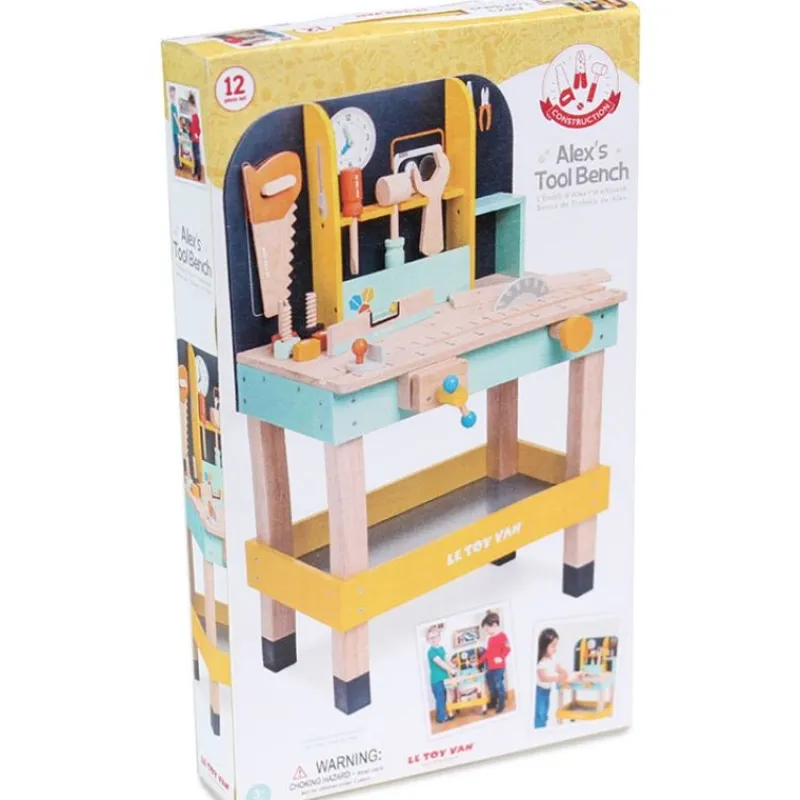 Le Toy Van Banco De Bricolaje De Alex - ^ Bancos De Trabajo, Cajas De Herramientas, Bricolaje...
