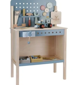Little Dutch Banco De Trabajo De Madera Azul - ^ Bancos De Trabajo, Cajas De Herramientas, Bricolaje...