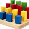 Plan Toys Bandeja De 4 Formas Geometricas - ^ Juegos Montessori