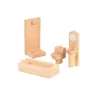 Plan Toys Baño De Madera Natural - ^ Accesorios Para Casas De Muñecas