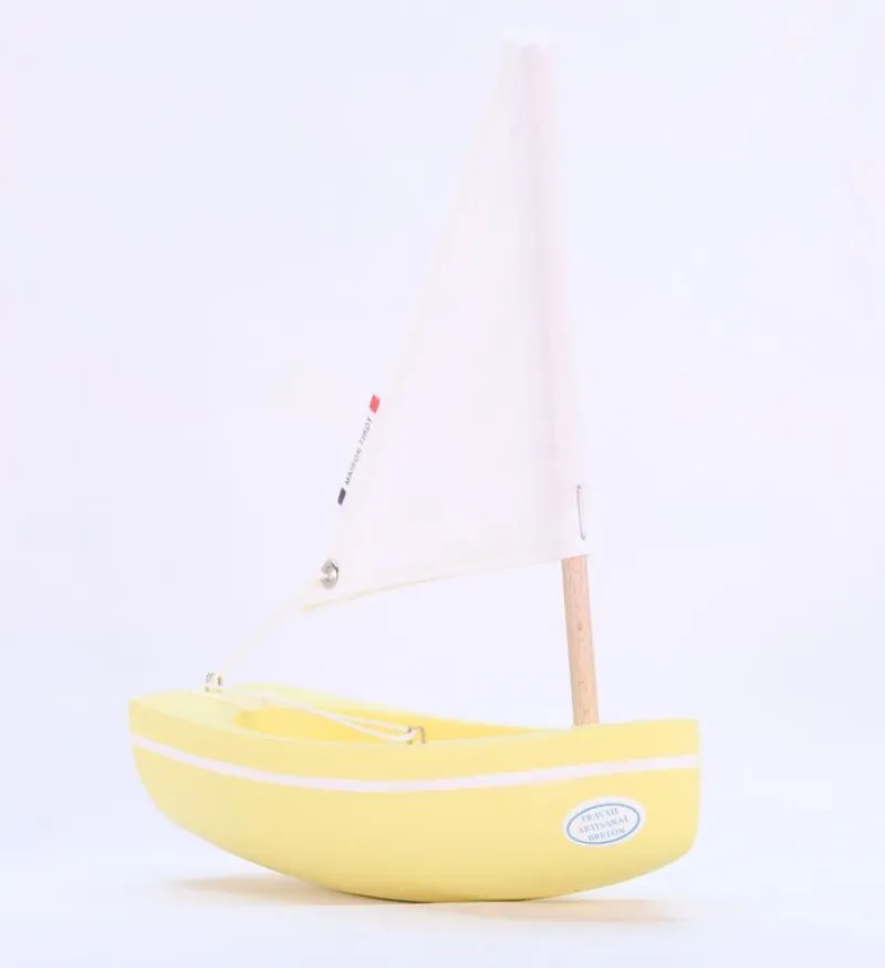 Maison Tirot Barco Le Bachi Amarillo 17Cm - ^ Barcos, Juguetes Para El Agua Y La Playa