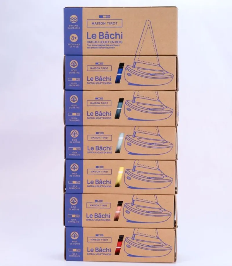 Maison Tirot Barco Le Bachi Azul 17Cm - ^ Barcos, Juguetes Para El Agua Y La Playa