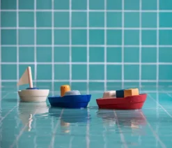 Plan Toys Barco Modular Grande Azul 21 Cm - ^ Barcos, Juguetes Para El Agua Y La Playa