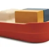 Plan Toys Barco Modular Rojo Grande 21 Cm - ^ Barcos, Juguetes Para El Agua Y La Playa