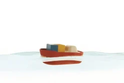 Plan Toys Barco Modular Rojo Grande 21 Cm - ^ Barcos, Juguetes Para El Agua Y La Playa