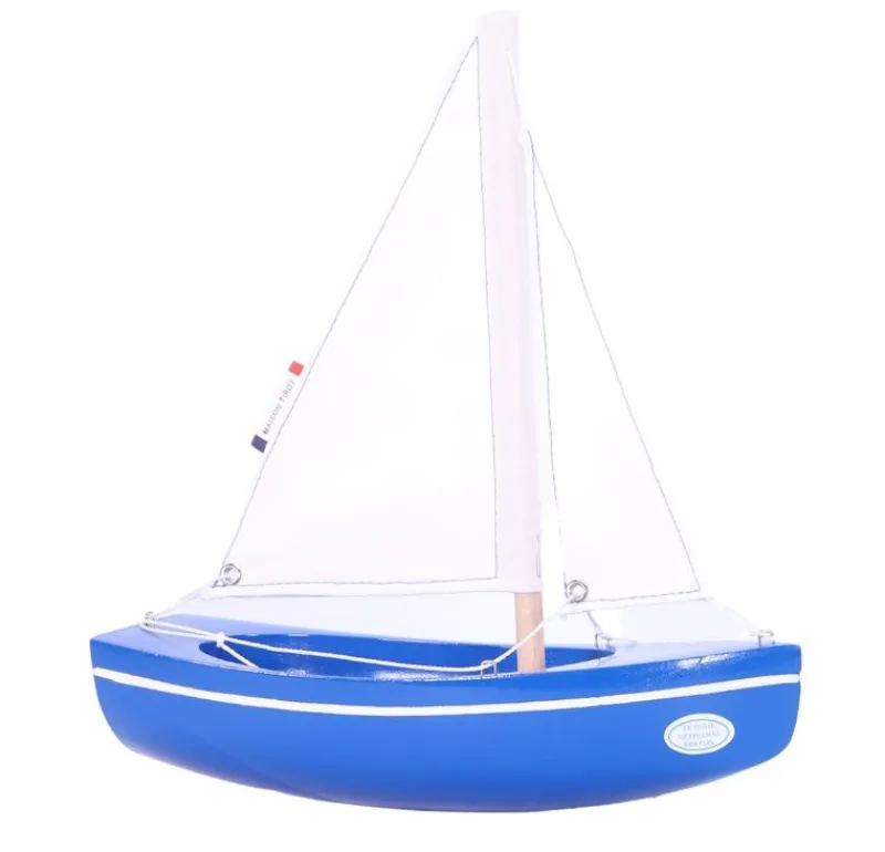 Maison Tirot Barco Sloop Azul 21Cm - ^ Barcos, Juguetes Para El Agua Y La Playa
