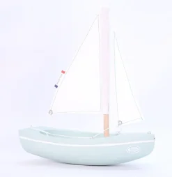 Maison Tirot Barco Sloop Verde Agua 21Cm - ^ Barcos, Juguetes Para El Agua Y La Playa