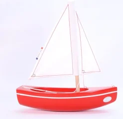 Maison Tirot Barco The Sloop Rojo 21Cm - ^ Barcos, Juguetes Para El Agua Y La Playa