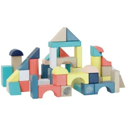 Vilac Barril De 54 Cubos Bajo El Dosel - ^ Bloques De Construcción