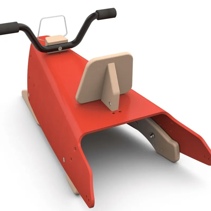 Chou Du Volant Bascula De Moto Roja 2 En 1 - ^ Escalas