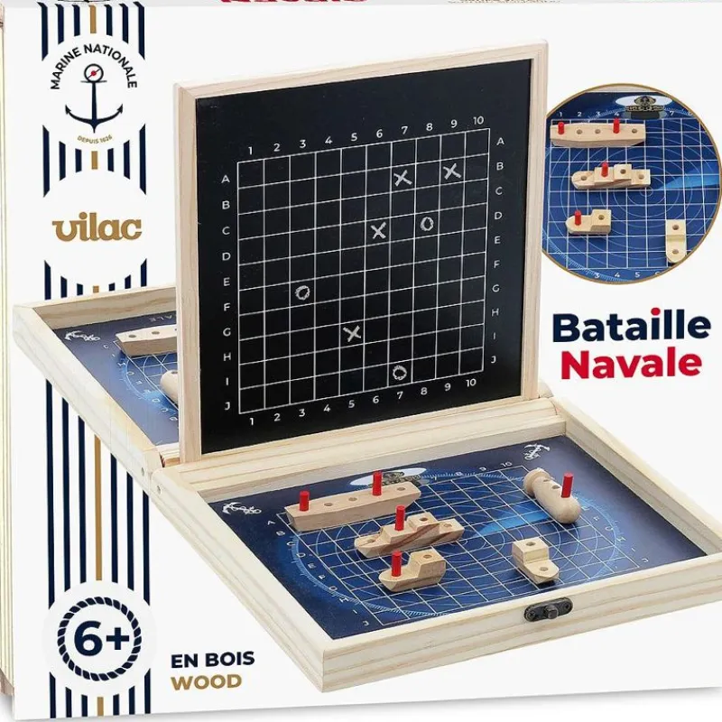 Vilac Batalla Naval Armada - ^ Juegos De Puzzle, Estrategia Y Logica