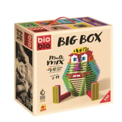 Bioblo Big Box 340 Ladrillos - ^ Tablas De Madera