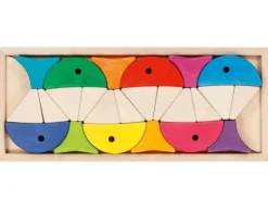 Goki Bloques De Construcción Peces De Colores - ^ Juegos Montessori