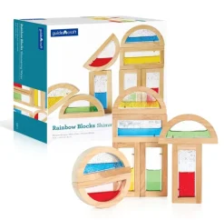 Guidecraft Bloques Del Arco Iris - Agua Brillante - ^ Juegos Montessori