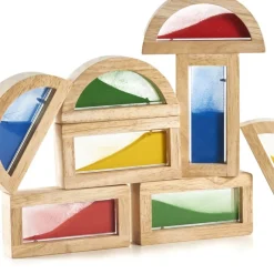 Guidecraft Bloques Del Arco Iris - Arena - ^ Juegos Montessori