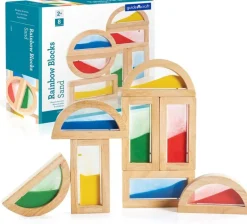 Guidecraft Bloques Del Arco Iris - Arena - ^ Juegos Montessori