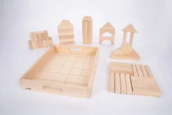 TickiT Bloques Gigantes De Madera Natural - ^ Bloques De Construcción